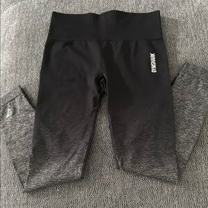 Gymshark Black to Gray Ombre Leggings